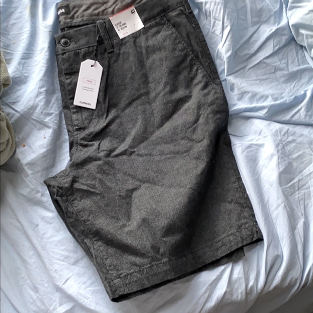 Brand new Express stretch shorts.